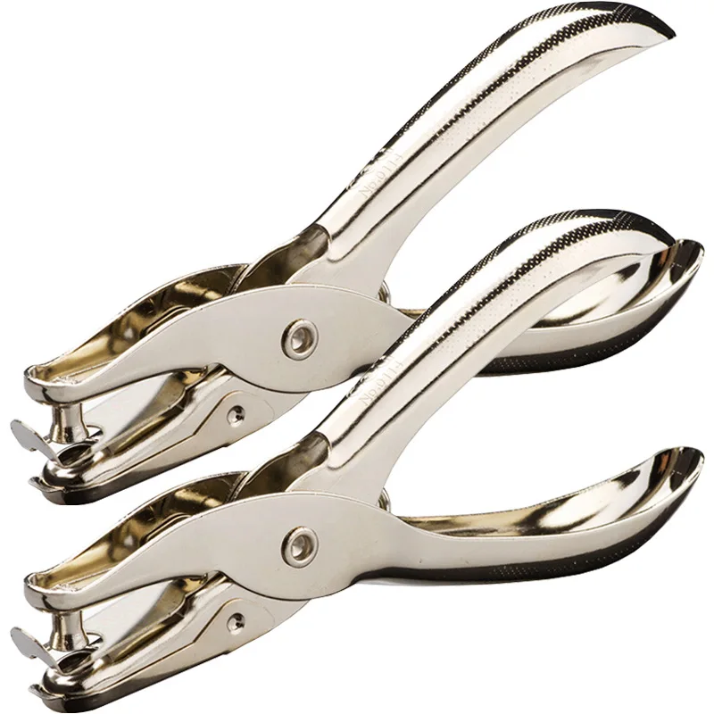 1 PC Hole Punch Stationery Single Hole Punch Pliers Handmade Paper Manual Mini Round Hole Punch