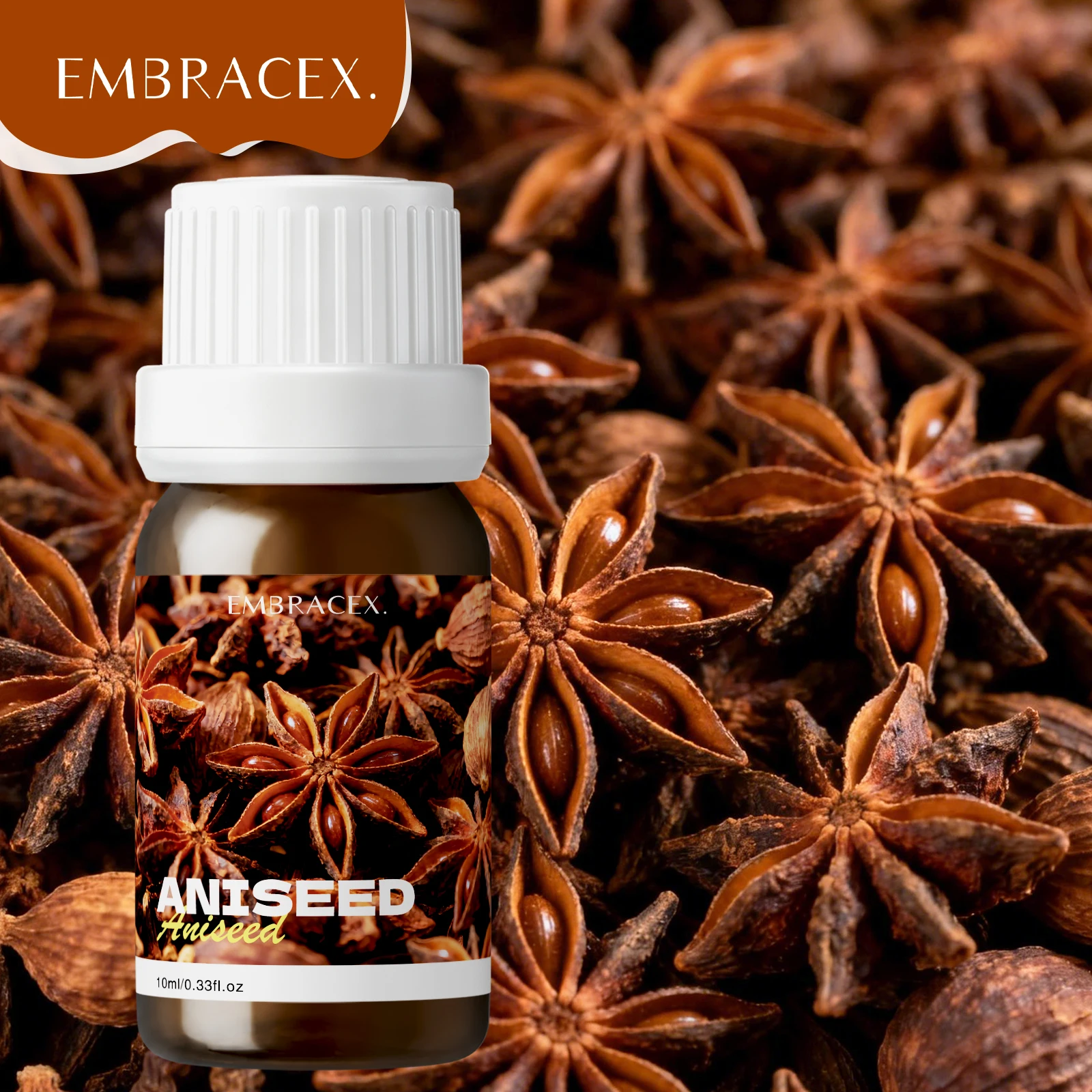 10 ml Anisöl, ätherisches Öl, für Luftbefeuchter, Diffusoren, Aromatherapie, als Geschenk, ätherische Öle für Diffusoren, zur Herstellung von Kerzen.