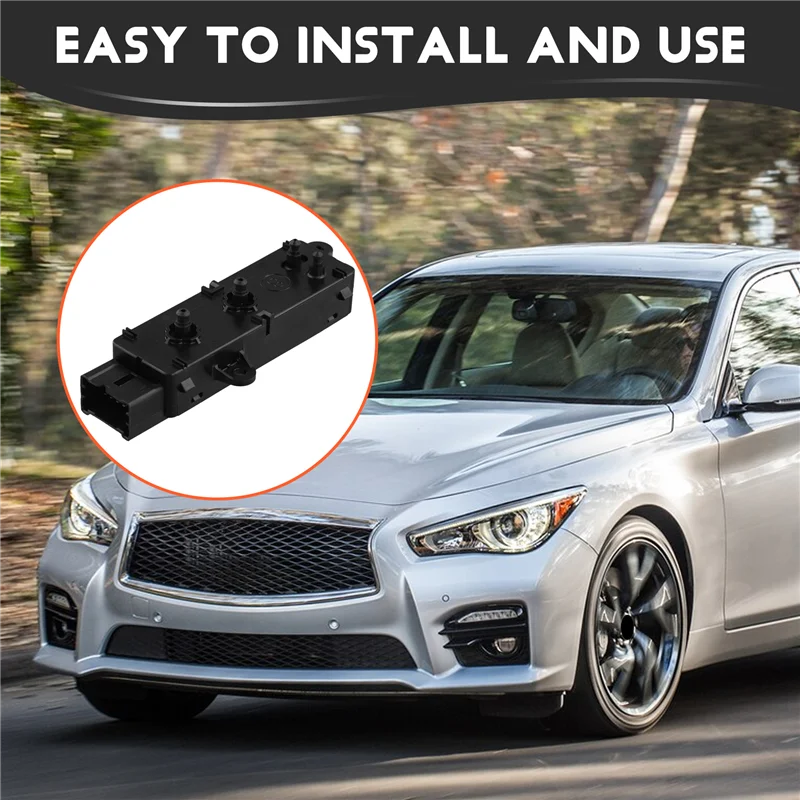 

Portable Car Front Left Power Seat Switch 87066-4HA0A For Nissan Maxima 2009-2019 Infiniti Q50 Q60 Seat Adjust Control Switch