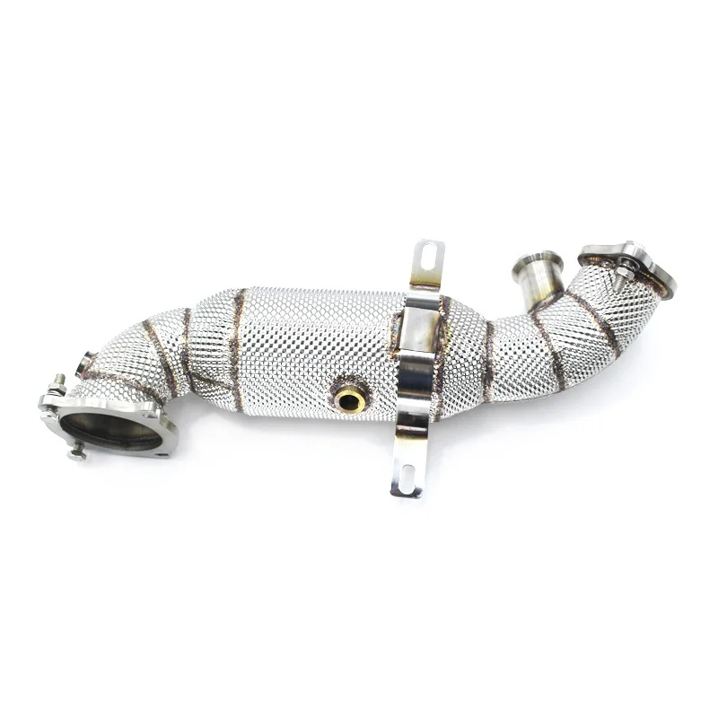 Head Section High flow Pipes Exhaust Pipes branch downpipe Exhaust Pipe with catalyst for ALFA ROMEO Giulia/Stelvio 2.0T