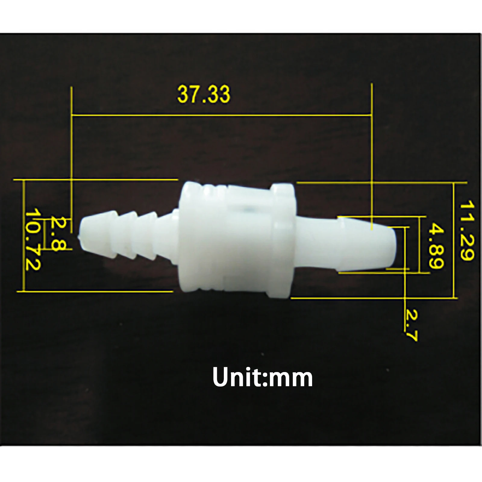 Suitable for Datex Omhead Series, NIBP Cuff Extension Tube, NIBP Double Tube Hose, Length=2 Meters（HS1505）