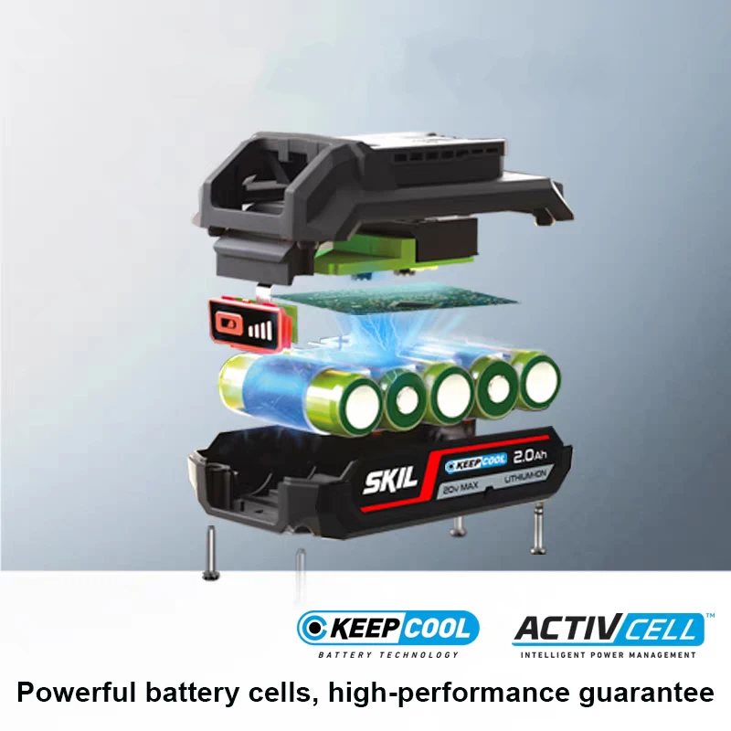 Original 20V 2.0/4.0/5.0Ah for SKIL 2907 3010 3020 3210 3420 3520 3620 3810 5413 5418 PR0601B MF1E3620AA Electric Tool Battery image 4