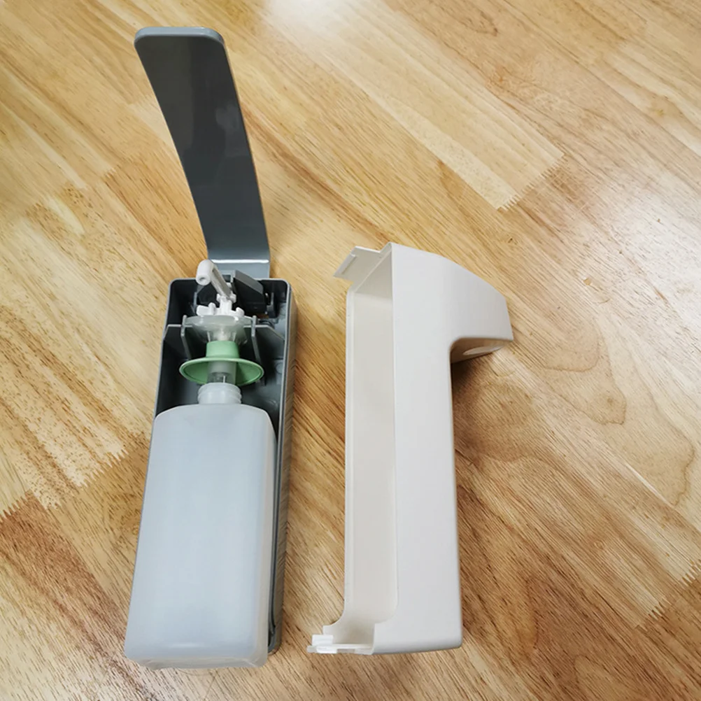 

500Ml Wall Mounted Stainless Steel Manual Liquid Soap Dispenser For Kitchen Bathroom Hotel Hand Soap Dispenser Hanging Container