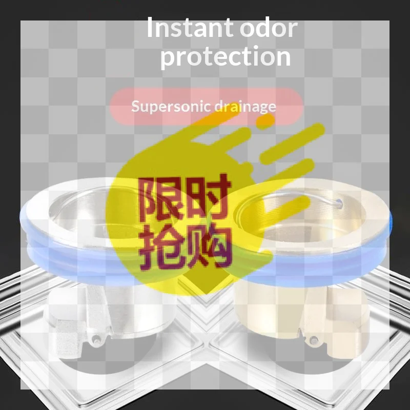 【BA】Toilet Shower Copper Floor Drain Core Anti Odor and  Repellent Device Springboard Self Sealing Core Bathroom Accessories