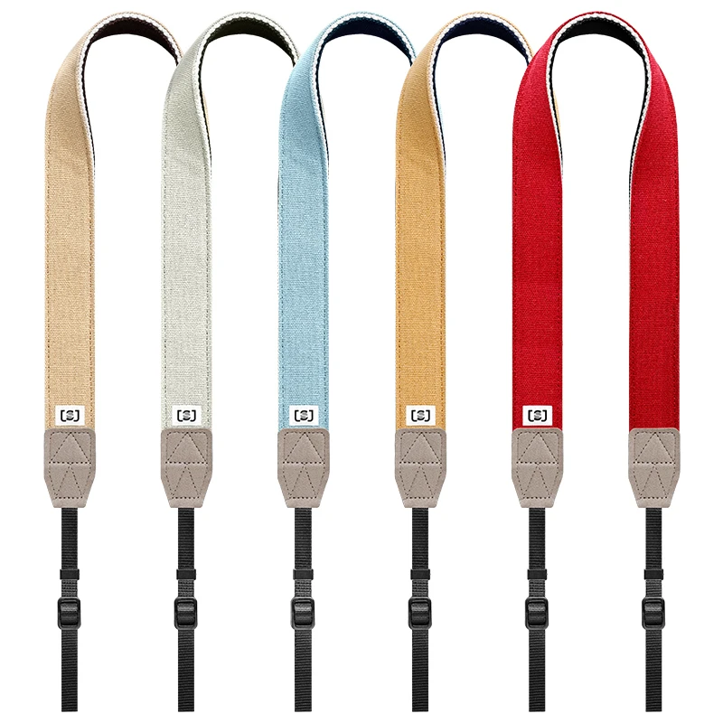 Camera Strap Suitable for Canon Sony Fujifilm Leica and Olympus Cameras With Pressure Relief Shoulder Strap