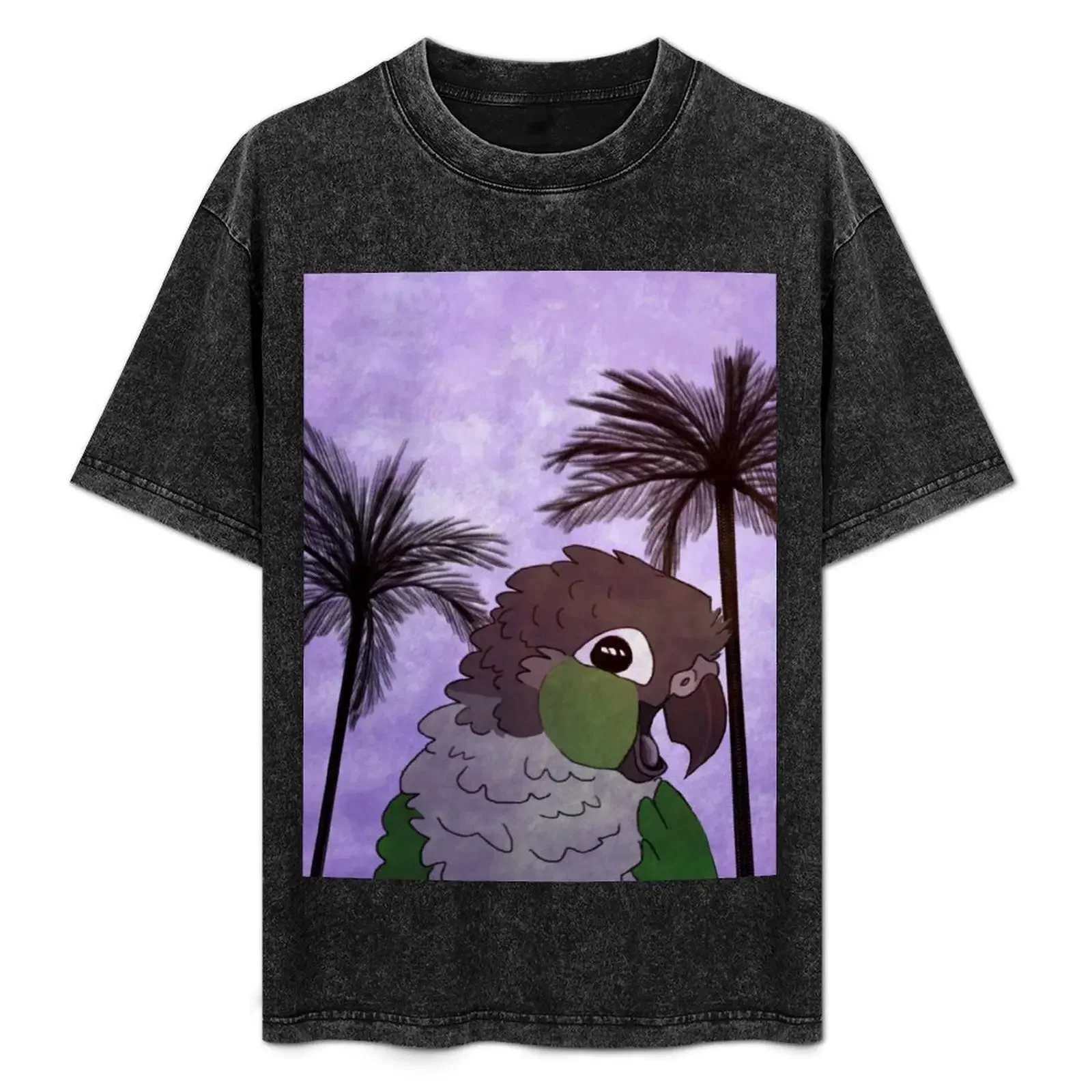 

Green Cheek Conure T-Shirt Long Lasting Casual T-Shirt