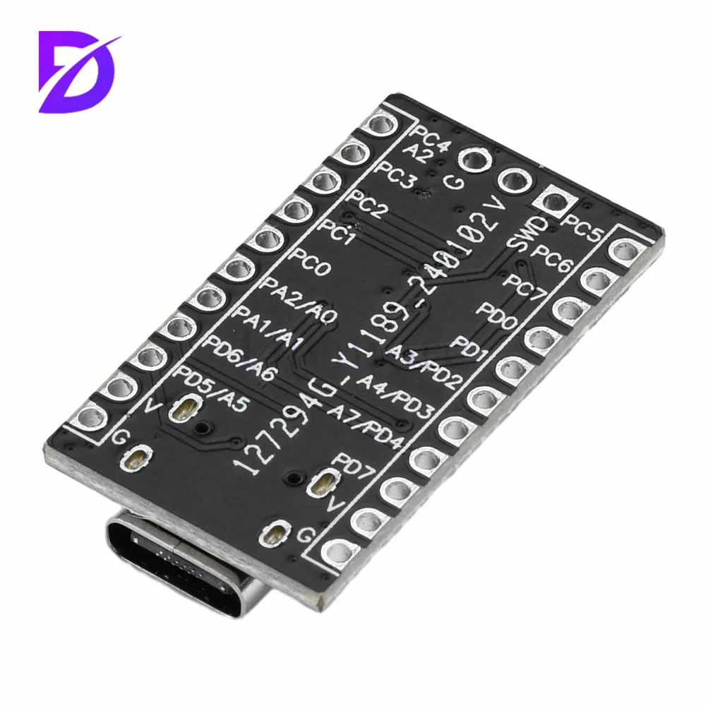 5Pcs/1Pcs lot CH32V003F4P6 Core Board Development Board CH32V003 Microcontroller Module RISC-V Processor TYPE-C Interface