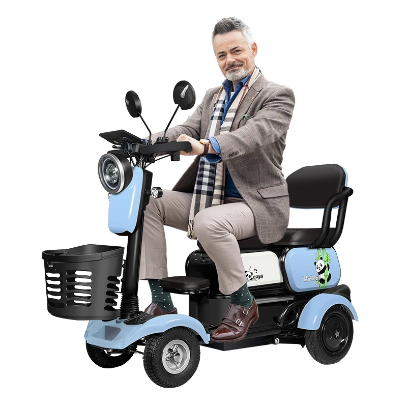 

EA5 Three-seater Electric Vehicle Elderly Disabled Commuting Kid Pickup Electric Tricycle