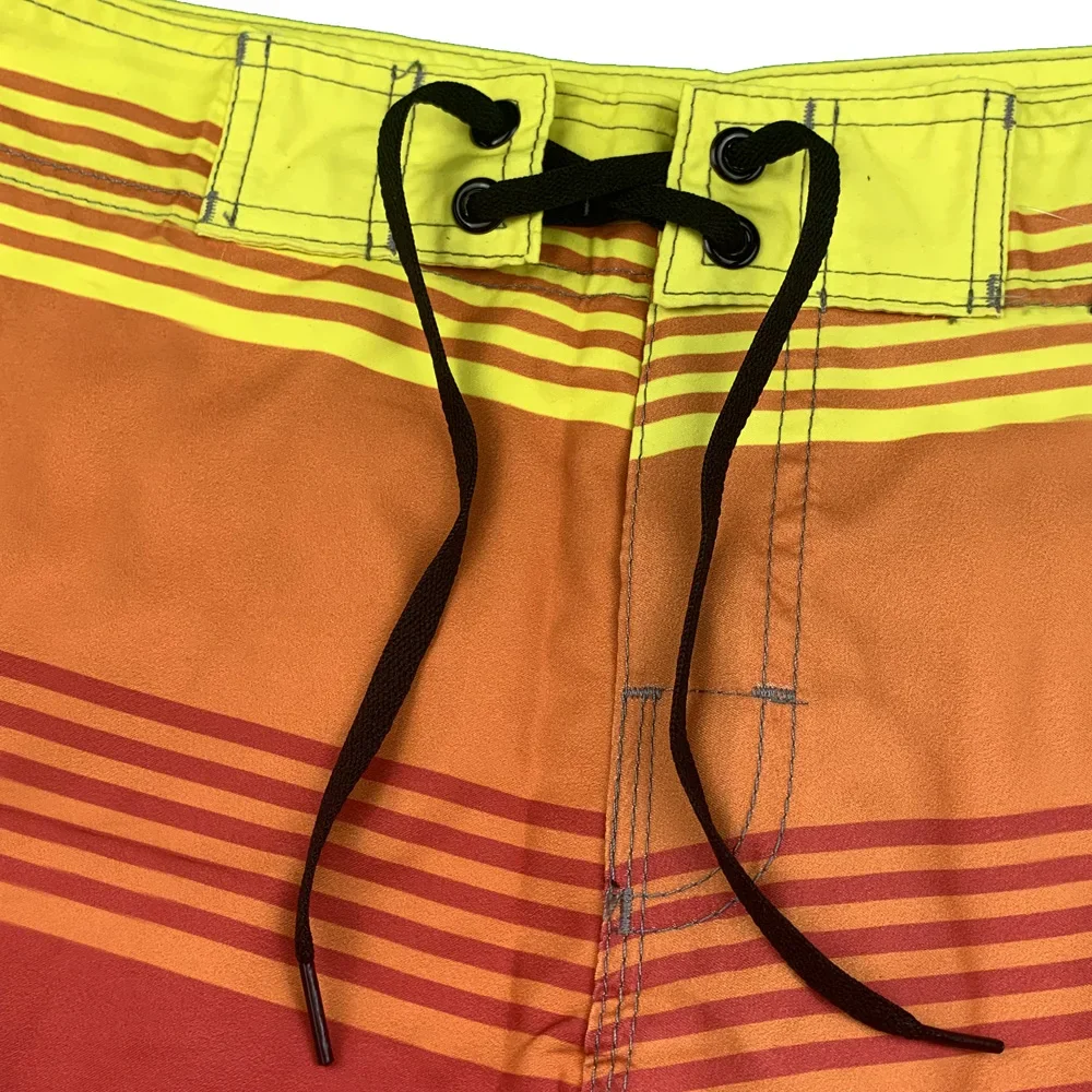 Sommer-Shorts für Herren in den Größen 30-44, lässige, atmungsaktive Jogging- und Fitnesshosen, lockere bedruckte Boardshorts, Surf- und Strandhosen, Badehosen – Detail 27