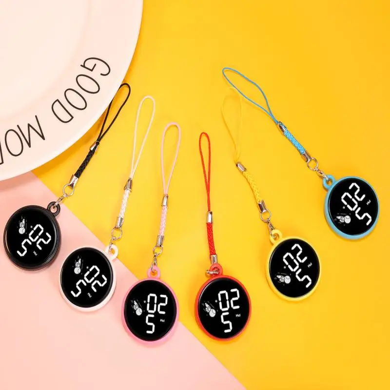 Creative Pendant LED Watch, Simple Primary School Student Pendant Touch Electronic Watch