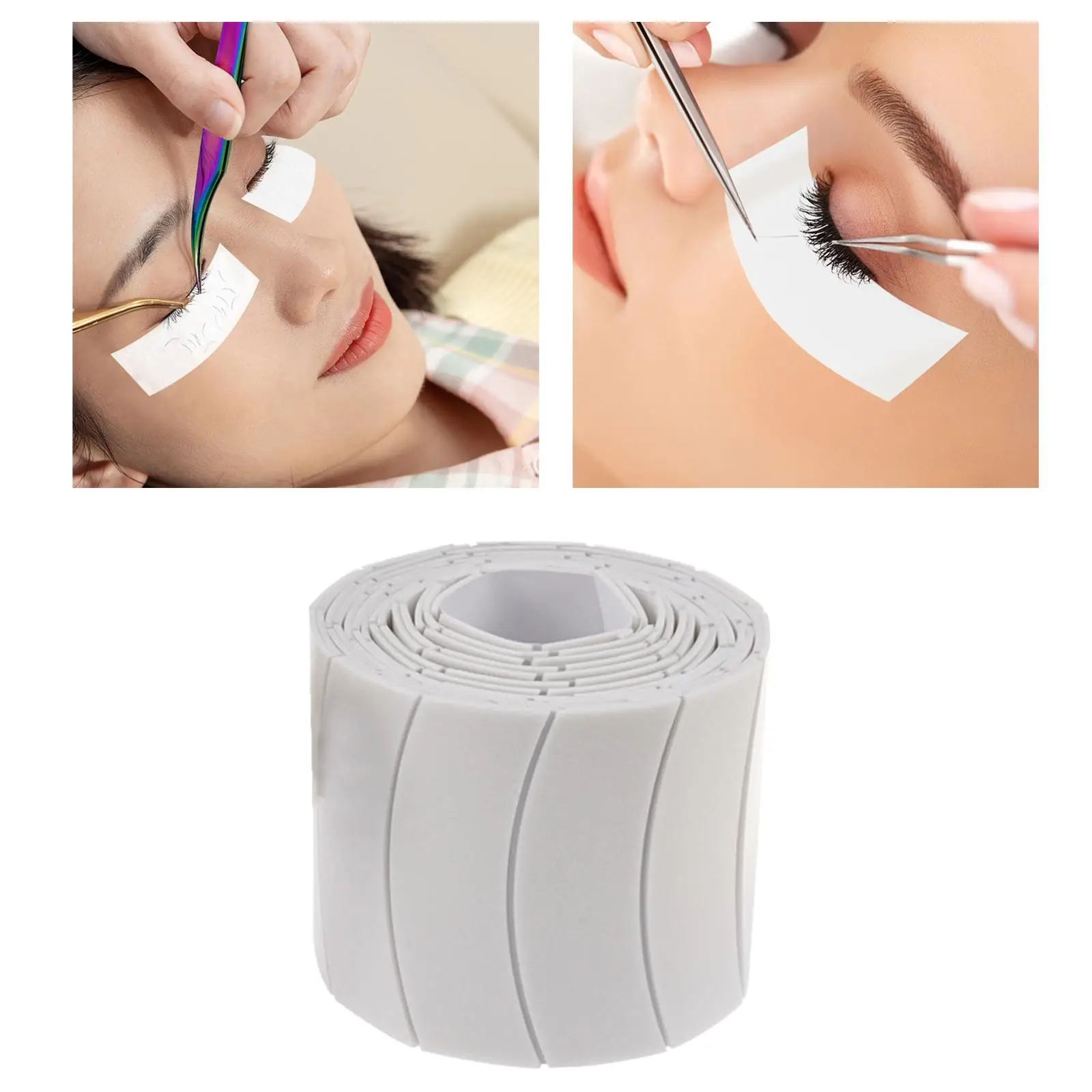 Lash Extension Eye Pads 110 PCS Pre Cut Under Eye Patches Waterproof Tape for Eyelash Master Kit Accessories