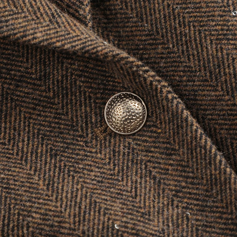 NAVIU 패션 기질 블레이저 여성 새로운 가을 겨울 긴 소매 슬림 두꺼운 재킷 Office Ladies Work Coat Brown Green