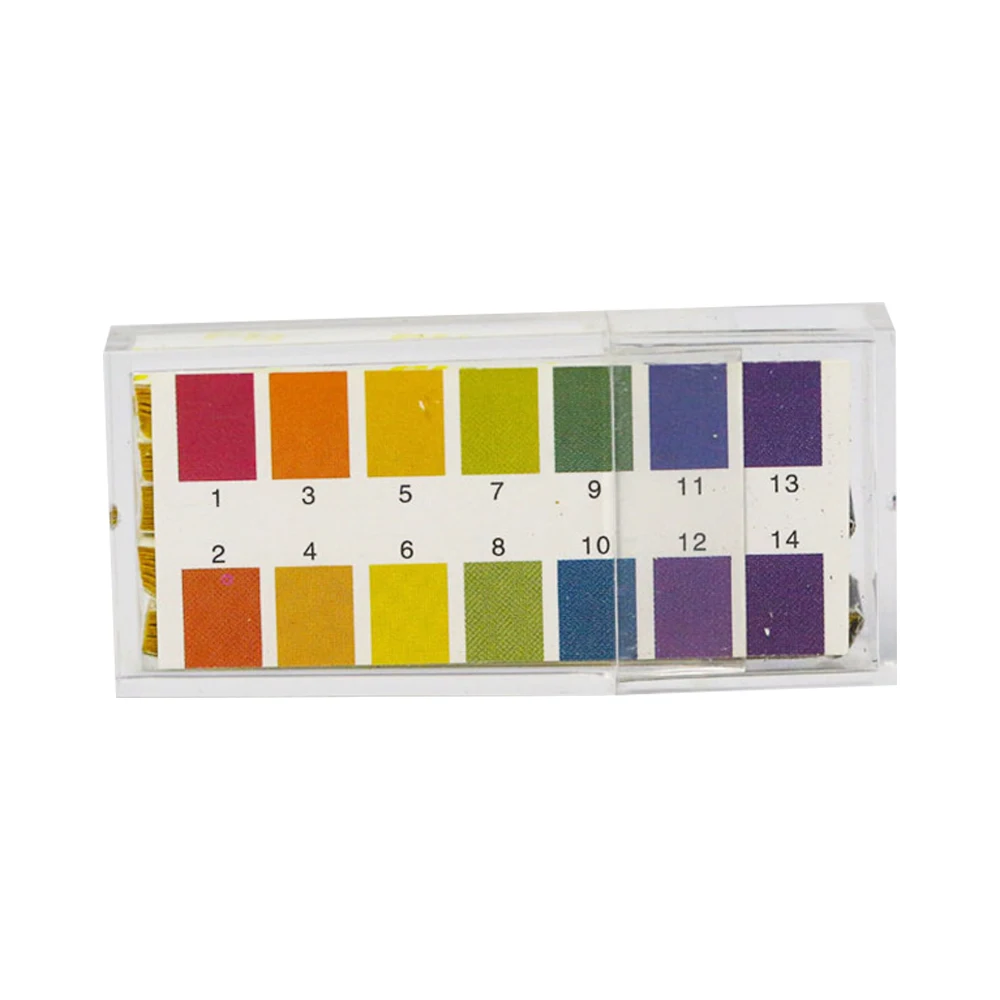 KegLand 100 Strip PH Test Kits 0 to 14 Plastic Box