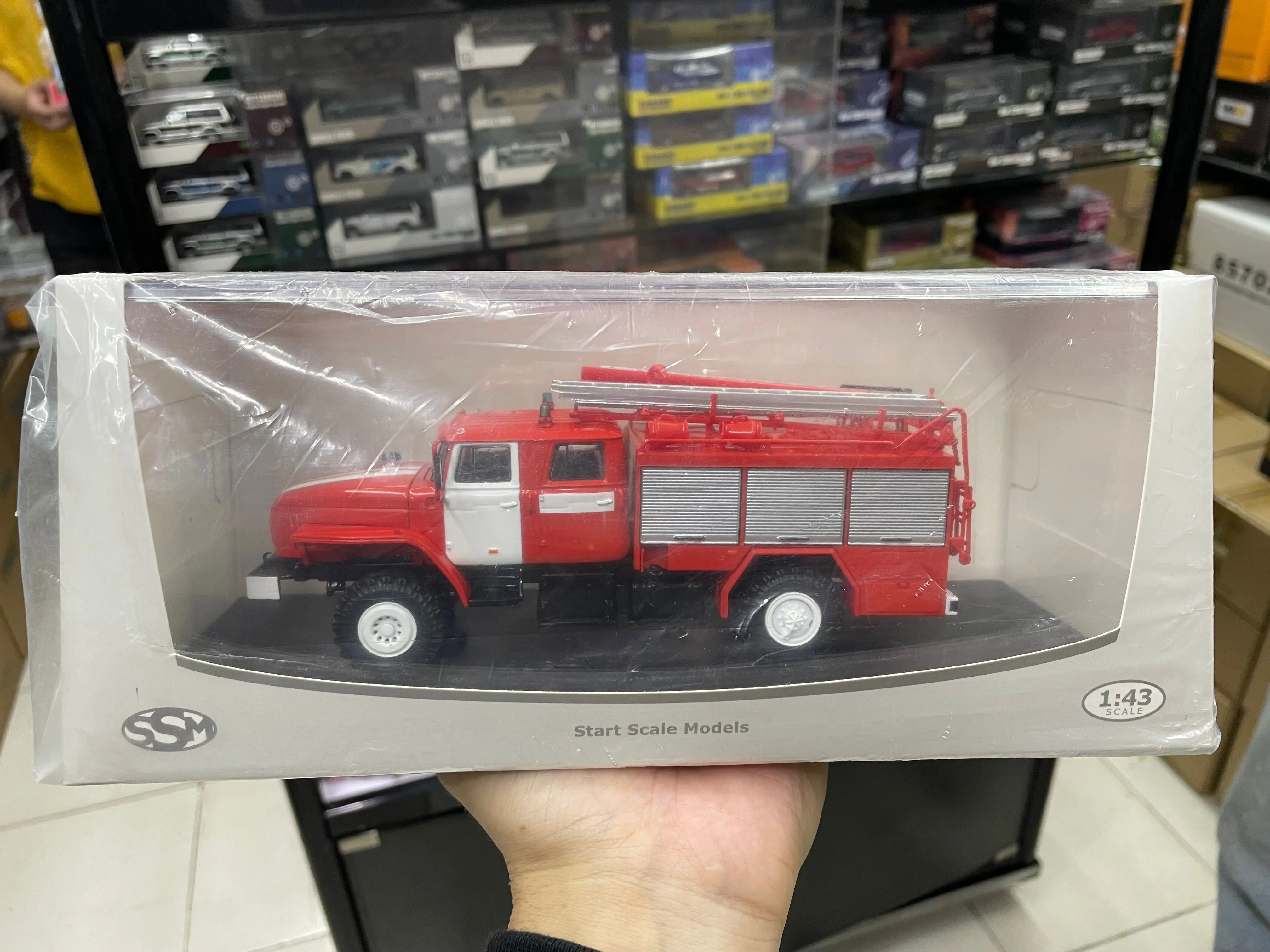 3 Colors!! Start Scale Models SSM 1/43 Scale Die-Cast Model Fire Truck CA2  New in Box