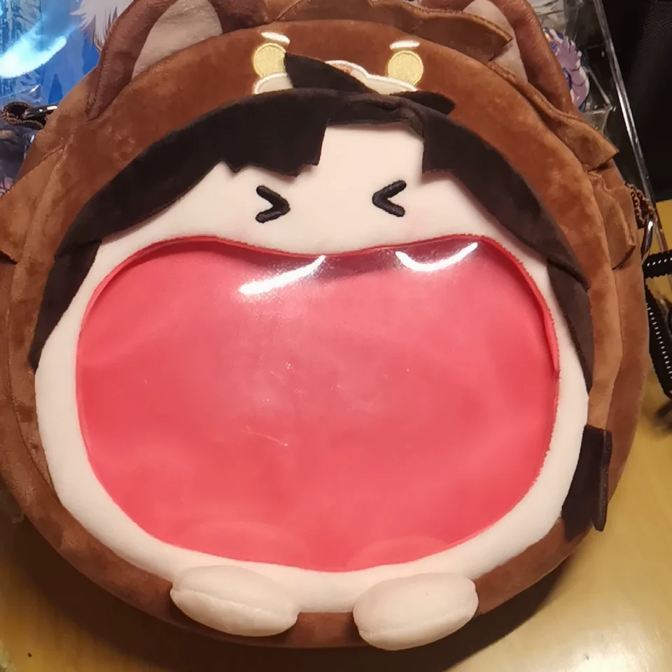 

Link Click Anime Cheng Xiaoshi Lu Guang Qiao Ling Anime Itabag Backpack Pain Bag Kawaii Mini Bag For Girl Christmas Toy Gift