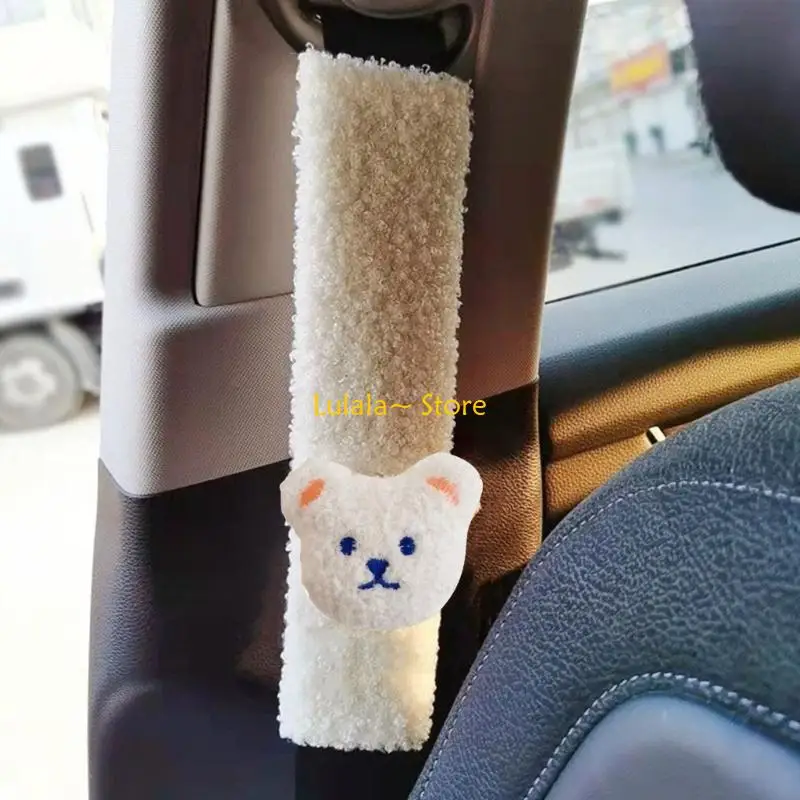 Y4QA Car Safety Belt Strap Cushion Stroller Belt Pad Shoulder Strap Pad for Baby Kids Seatbelt Protector Cover Pad