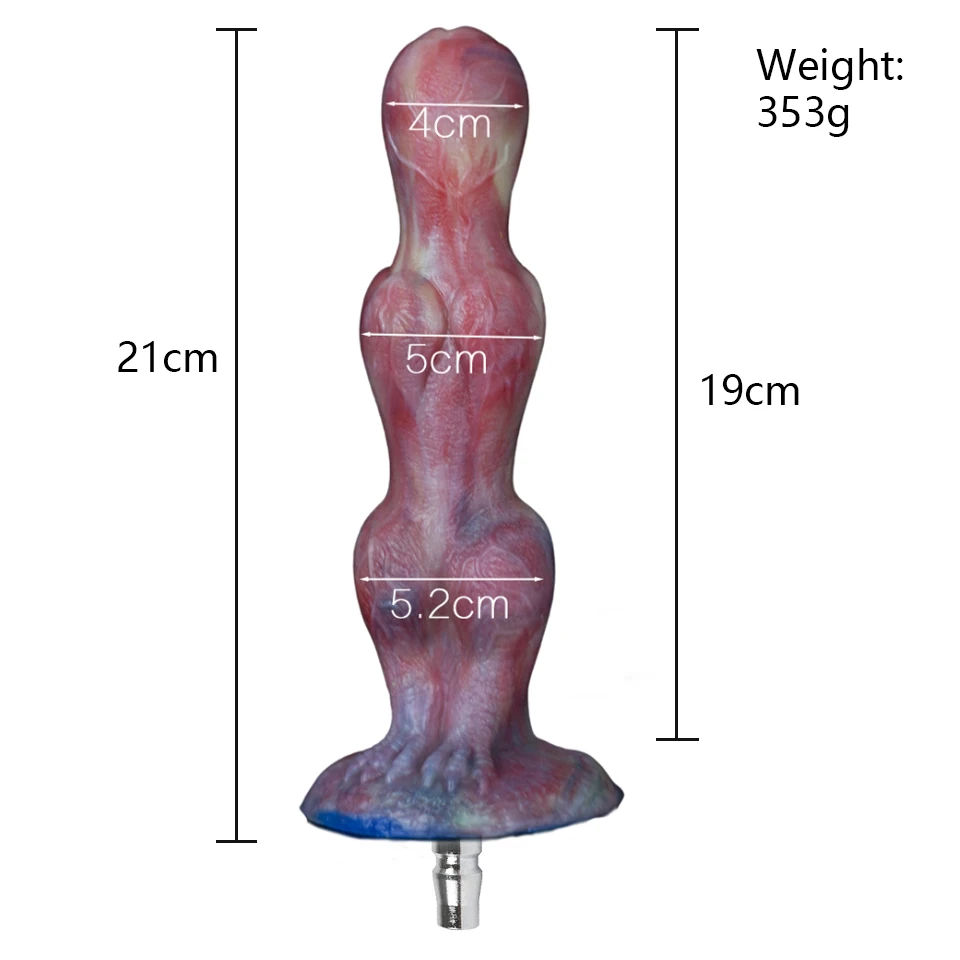 ROUGH BEAST Vac-U-Lock Sex Machine Dildo Attachment Silicone Anal Plug Masturbation Female Adult Multi Color Male Erotic Sex Toy