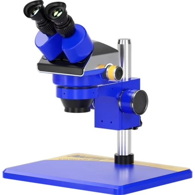 Binocular microscope/trinocular stereo microscope 6-45x continuous zoom mobile phone repair tool
