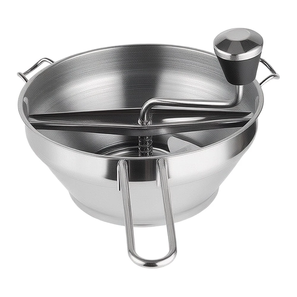 1Pc Stainless Steel Manual Food Mill With Sieves For Puree Sauce Vegetable Fruit Masher Grinder Kitchen Tool