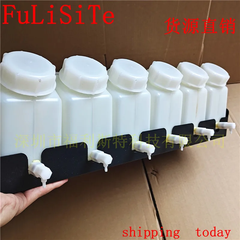 

Corrosion resistance and high quality 1.5L UV/White bulk ink system sub ink tank/box/bottle for CISS printer eco solvent inks