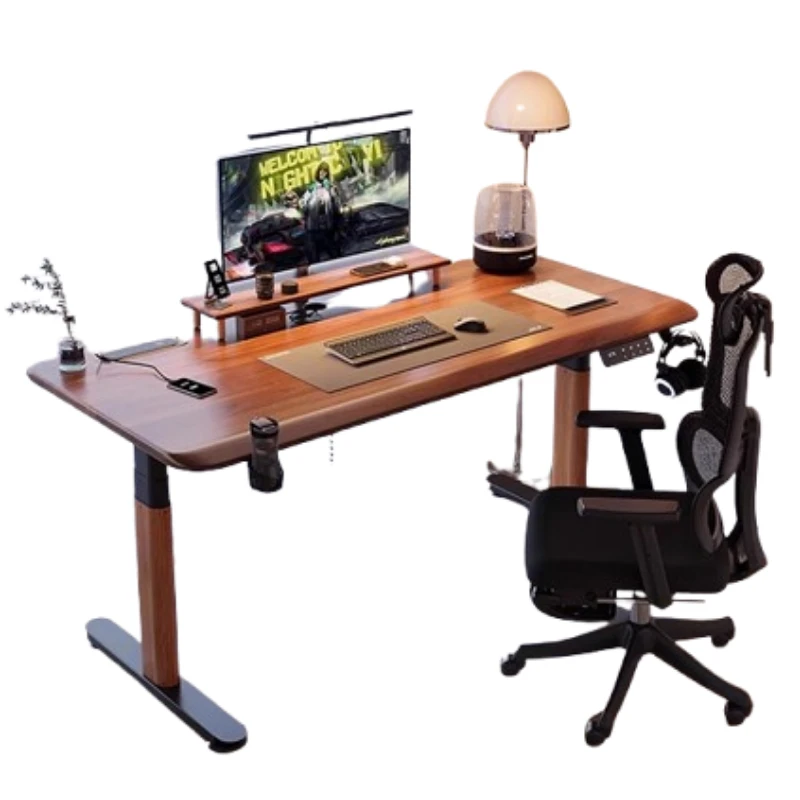 Motion Luxury Electric Frame Gaming Table Computer Desk Table Long Nose Motion Desk Height Adjustable Study Desk Table - Image 6