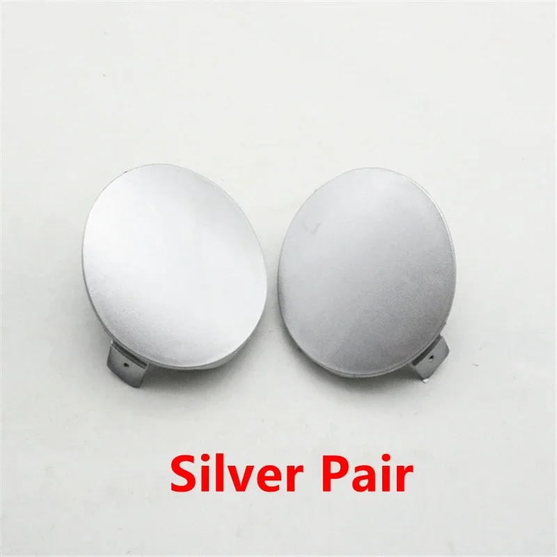 1 Pair Car Exterior Front Bumper Tow Hook Cover Trailer Cap For Toyota Corolla 2007 2008 2009