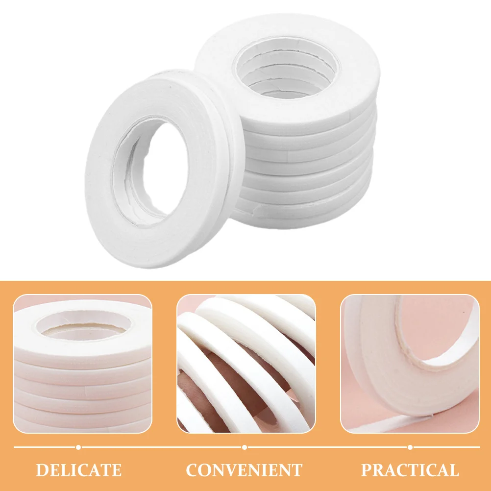 

30 Rolls Eyelash Extension Tapes Roll Lash Tape for Salon Skin Safe Gentle Non Woven Fabric Tape for Makeup Artists Professional