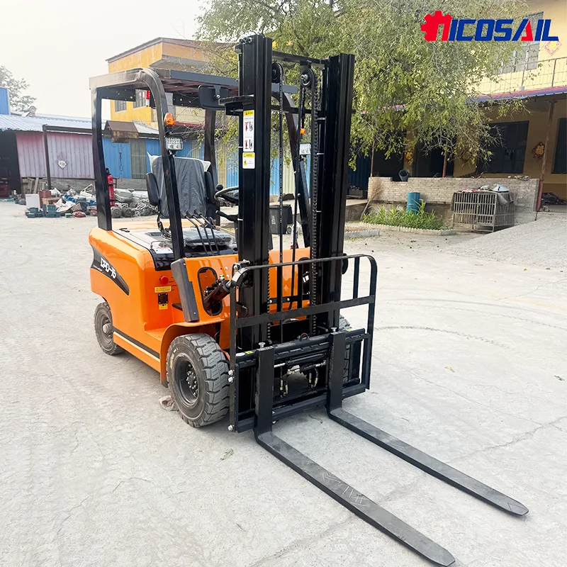 Nicosail Factory Hot Sale 2 Ton 3 Ton 5 Ton Electric Fork Lift Truck Lithium Battery Forklift Electric Forklift