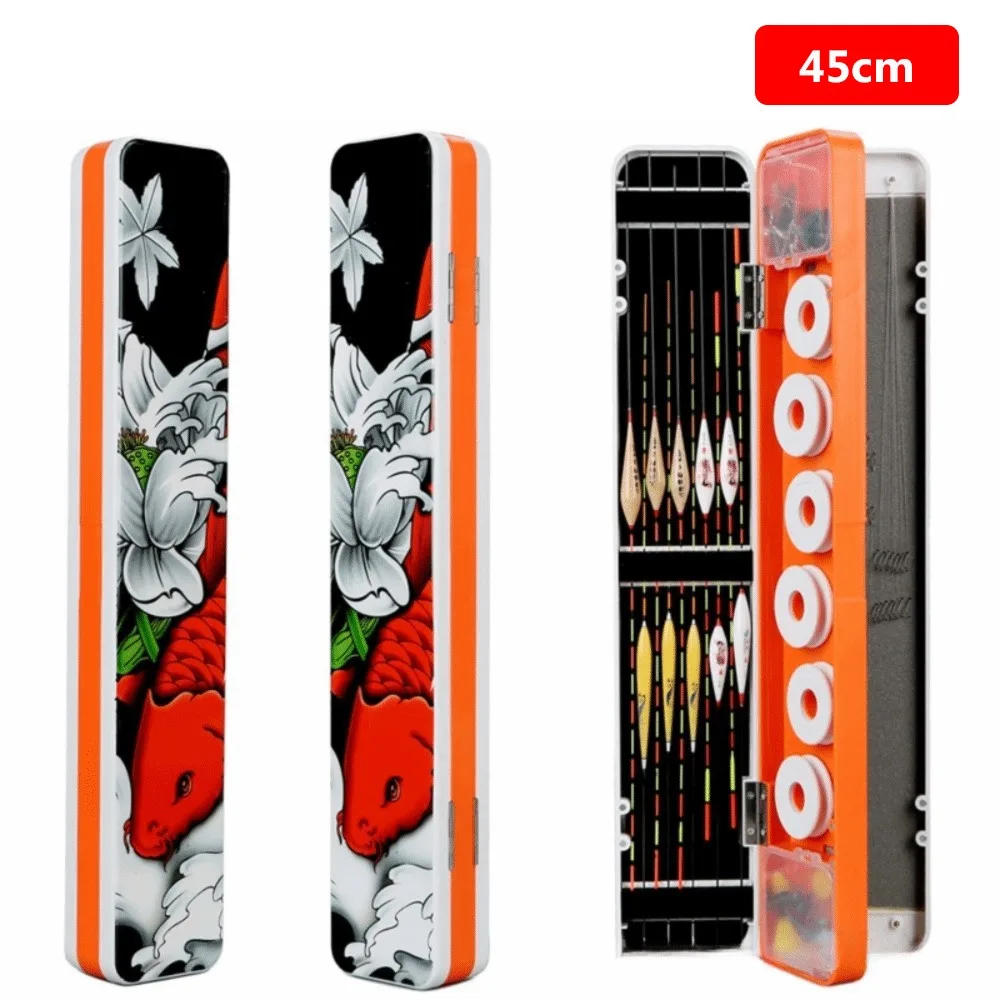 

Painted Fishing Tackle Box ABS Drop-resistant Tool Storage Box Fishing Line Winding Board Accessories Fishing Supplies