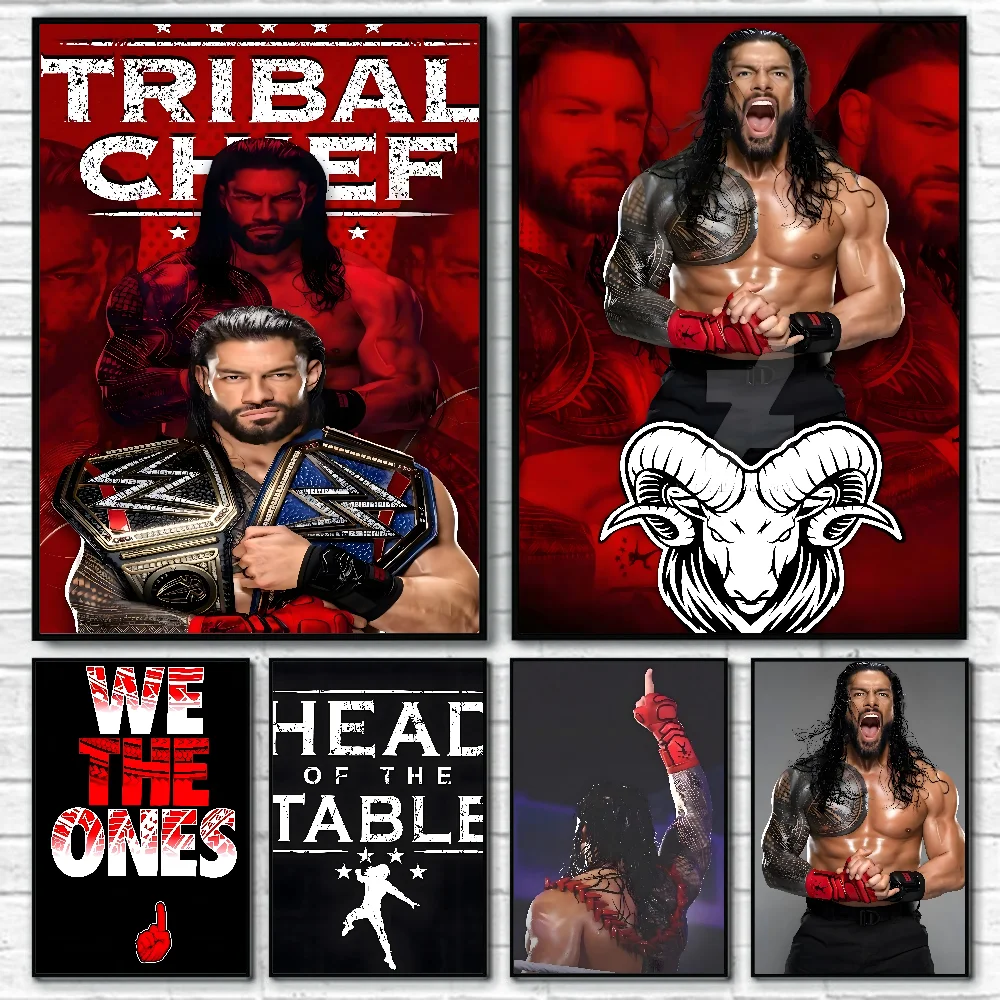 1 قطعة ستار المصارعة الرومانية عهد ملصق ذاتية اللصق الفن ورقة مقاومة للماء ملصق مقهى بار غرفة جدار ديكور