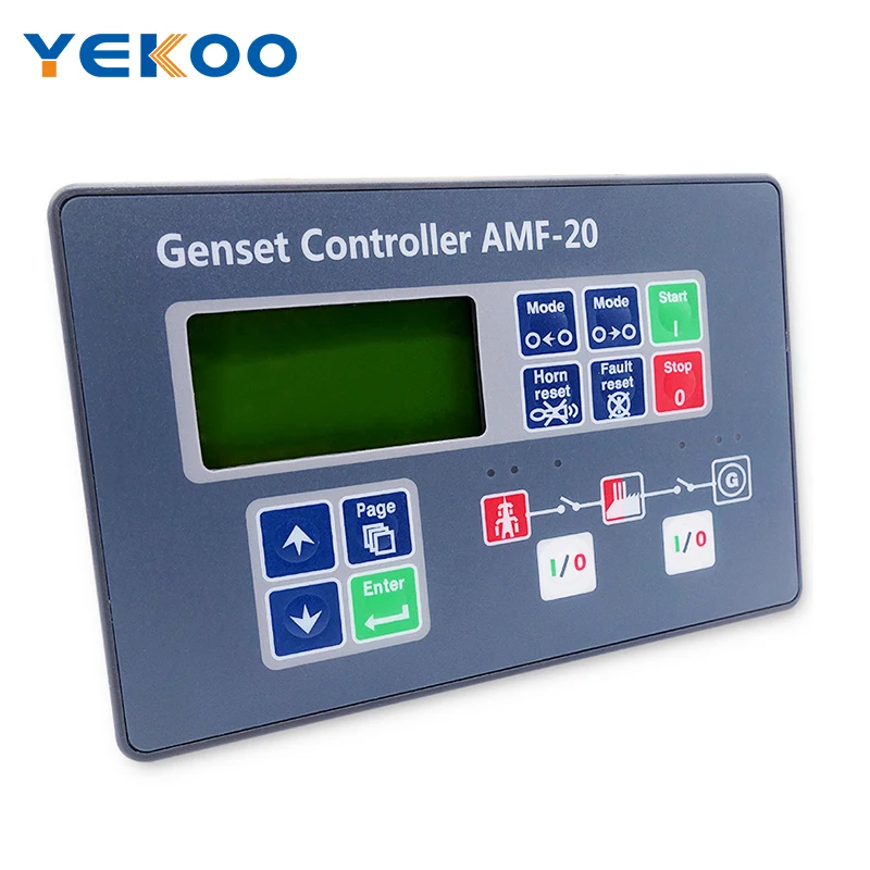 Original AMF20 AMF25 ATS Diesel Generator Set Controller Compatible With Original AMF-20 AMF-25