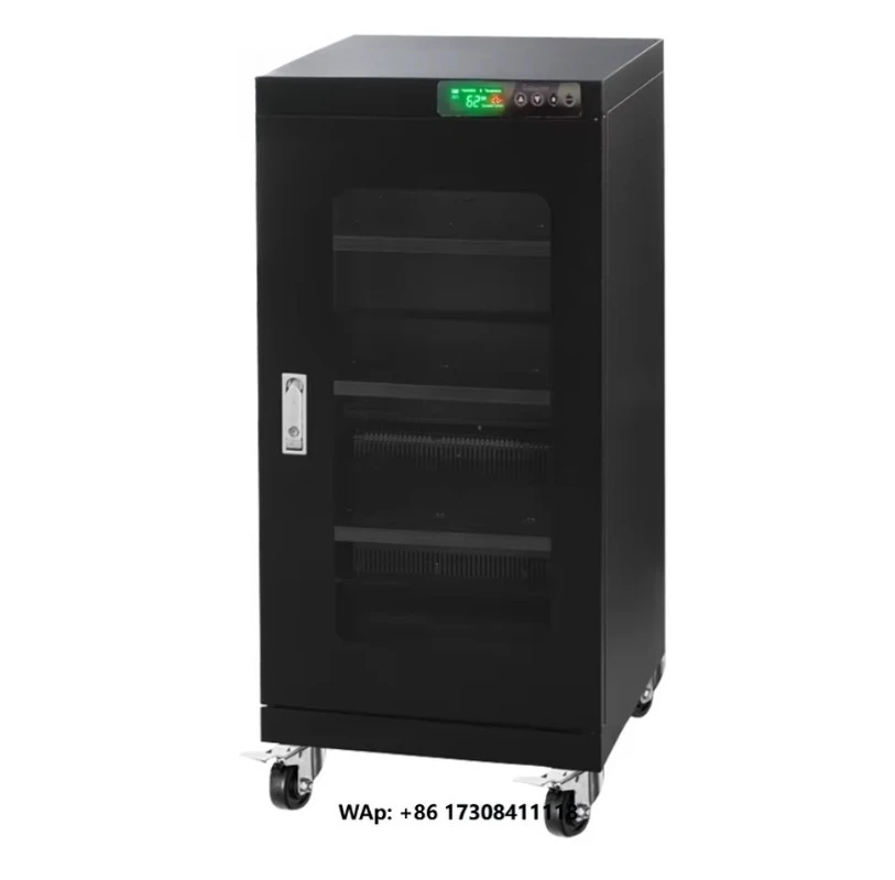 Electronic Desiccator Storage Dry Cabinet Silicon Wafer IC SMT PCB SMD Storage Lab Automatic Dehumidifying Storage Dry Cabinet