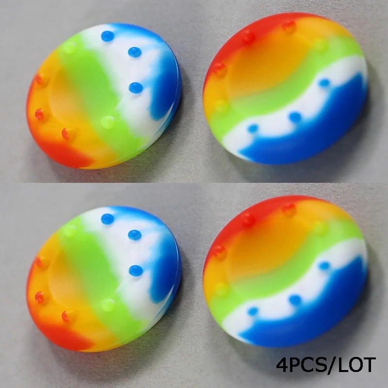 YuXi 4 шт. силиконовые ручки для большого пальца для Xbox 360 Xbox One геймпад для PS5 PS4 Pro Slim для контроллера PS3 чехол для джойстика