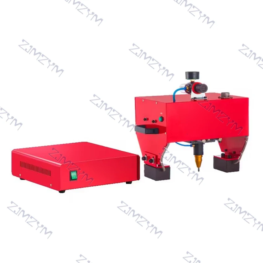 Máquina de marcado portátil de JMB-170, máquina neumática de marcado de puntos de Metal, impresora Plotter, máquina de codificación (170*110mm) 220V 136KW