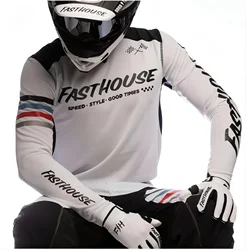 Motocross Enduro Mountain Bike Jersey, Ciclismo, Downhill Racing, Bicicleta Vestuário, Personalizar, 2023