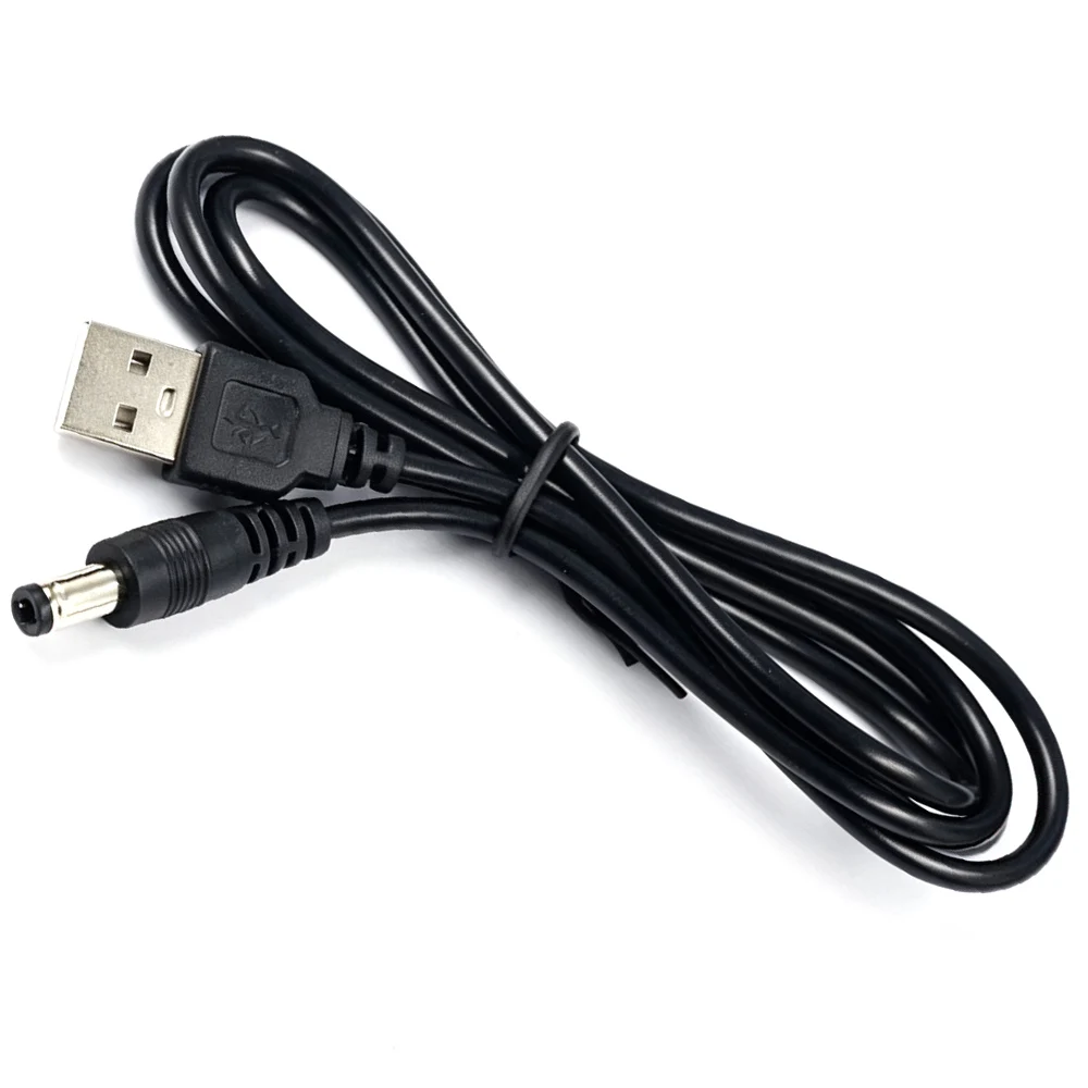 USB to DC 3.5 * 1.35mm 5.5 * 2.1/5.5 * 2.5mm copper core power supply, charging electronic data cable, electronic accessories view 2