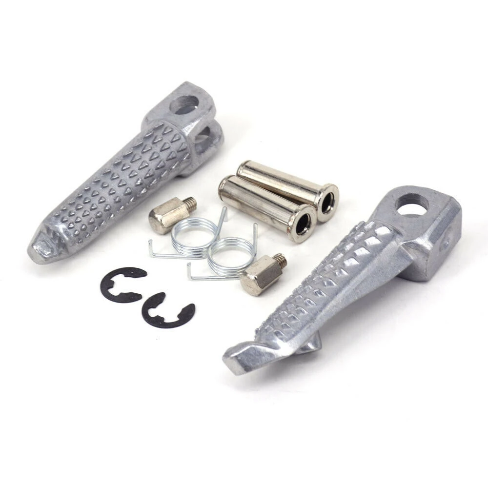 Motorcycle Front Footrests Foot Pegs for Kawasaki Ninja ZX6R ZX10R ZX-6R Z1000 Z750