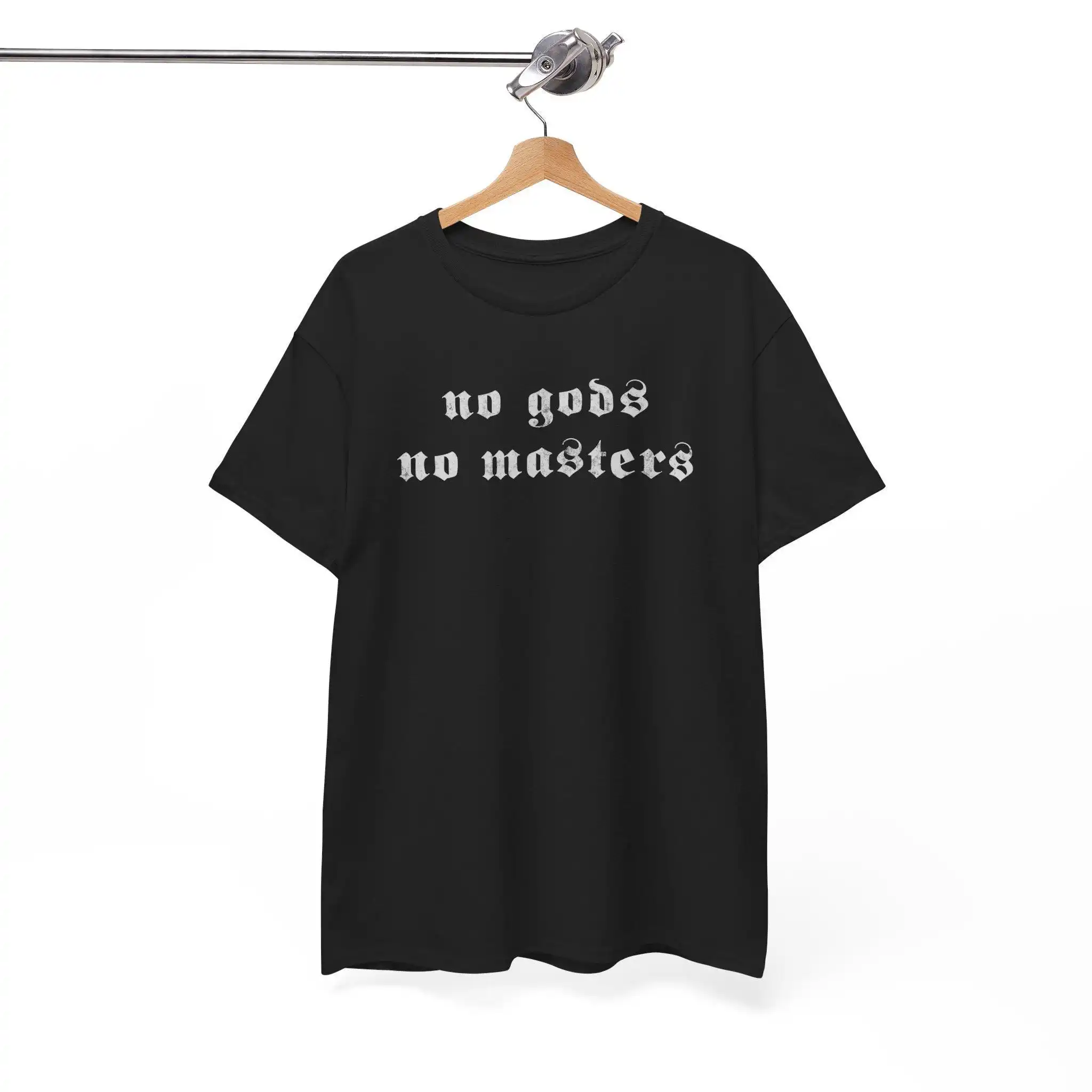 No Gods No Masters Shirt, Anarchy, Leftist, Nonconformity