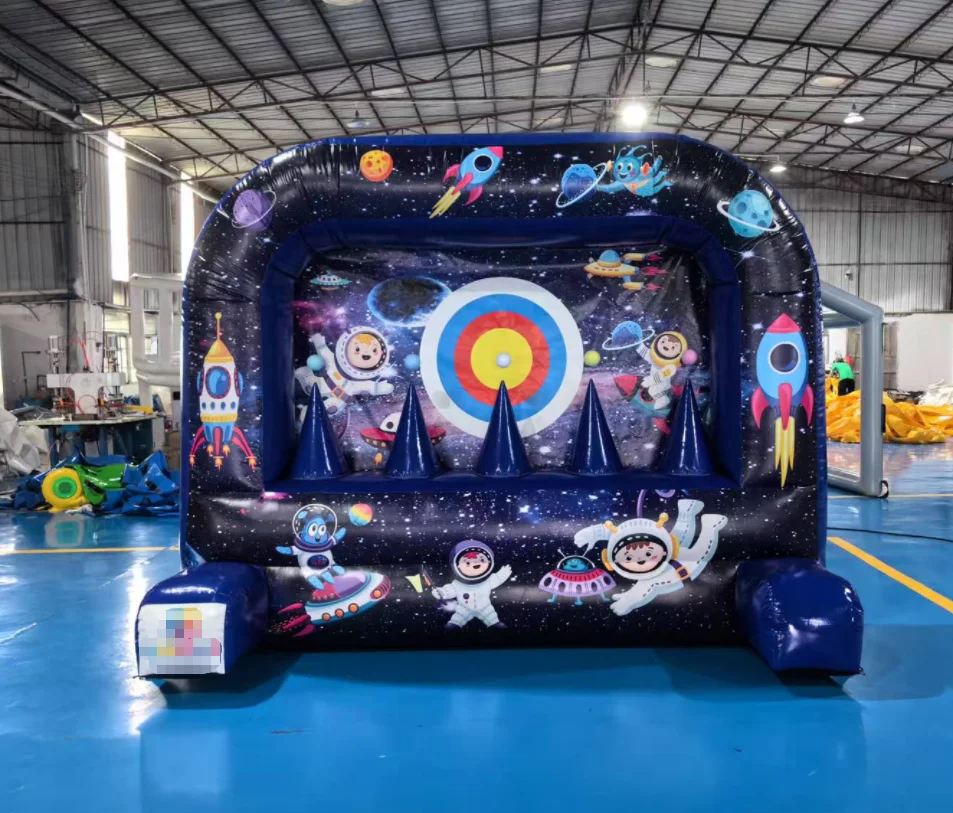 

Надувная коммерческая карусель-аттракцион «Пистолетный тир» из ПВХ для детских мероприятий, прокат для вечеринок