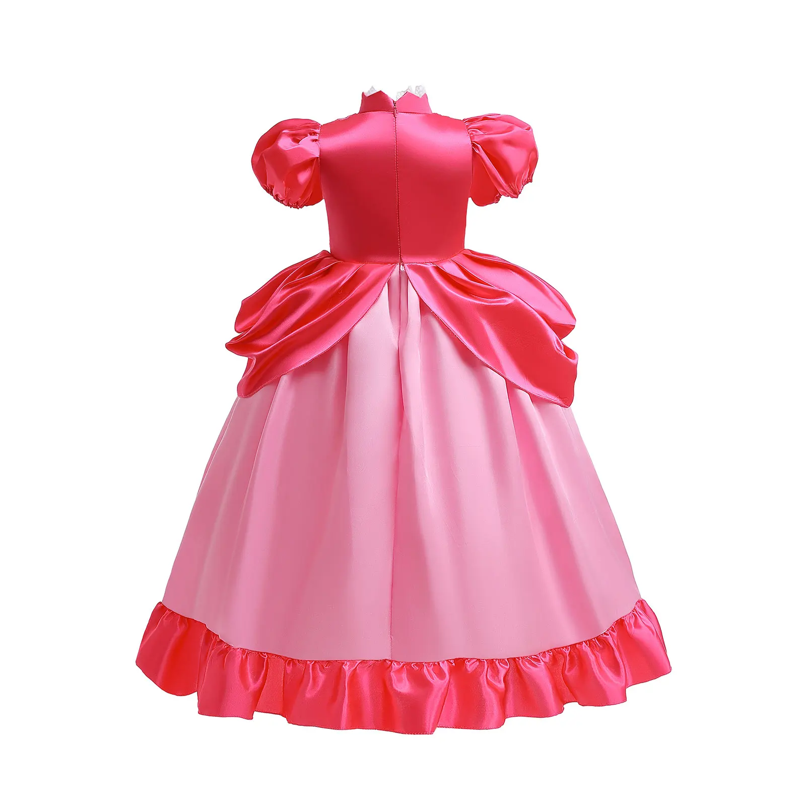 2026 Hot Plumber Movie Heroine Costume Outfit Girls Halloween 2026 Princess Lolita Clothing Elegant Kid Party Cosplay Dress up