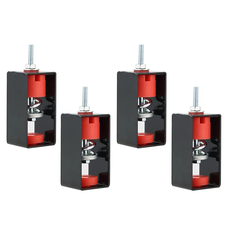 4Pack Ceiling Vibration Damping Mounts, Spring Vibration Isolator For Soundproof And Shockproof For Theater Studio