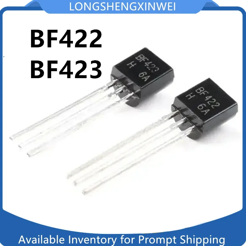 5PAIR/10PCS BF422 BF423  Original New Paired Triode Visual Amplifier Tube Directly Inserted TO-92