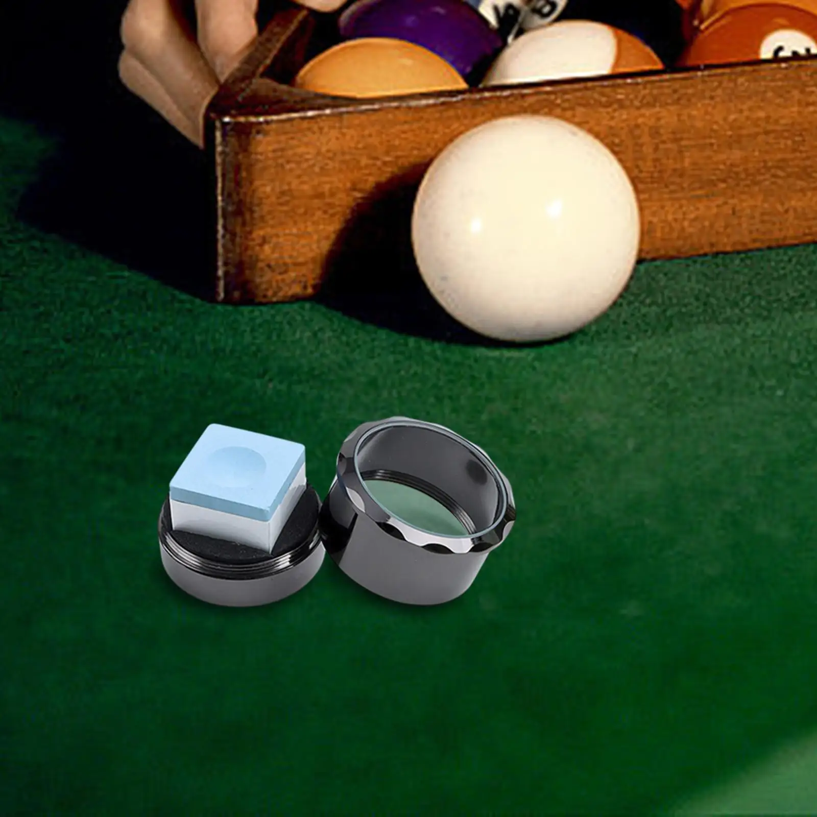 

Держатель для мела для кия, держатель для мела для бильярда, защитный чехол для мела для снукера для любителей помещений, бильярдный бильярдный стол для начинающих