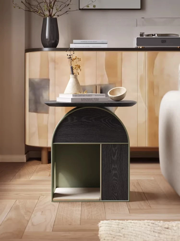 Italian minimalist living room, sofa side table, small apartment balcony, small coffee table