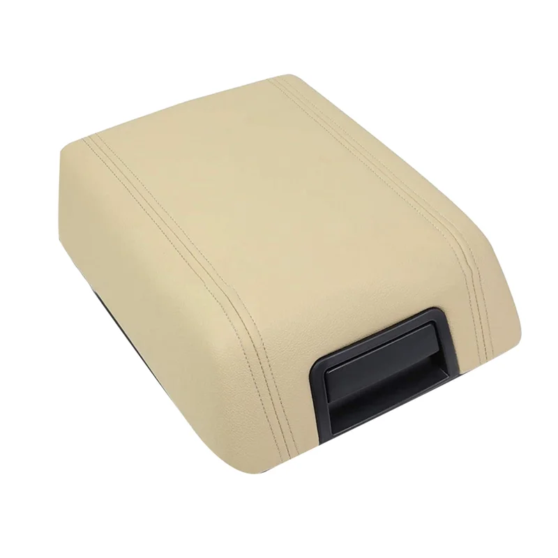 

B07A-Car Center Console Armrest Lid Cover GECS-004-BK For Ford F-150 F150 Lincoln Mark LT 2004-2008 Arm Rest Latch Box