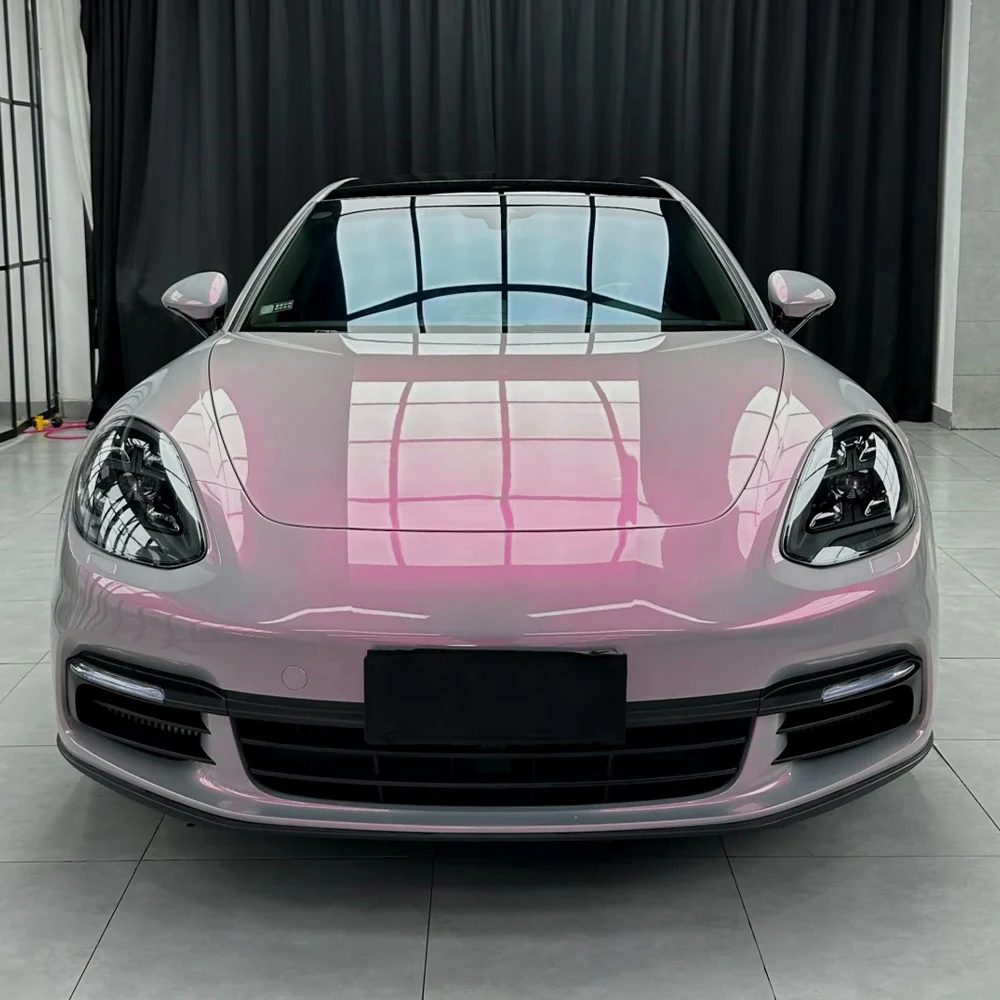Dreamy Pearl Stone Grey Car Sticker Wrap Film Color Change Vinyl Film PET Bubble Free Decals Car Sticker Interior Exterior