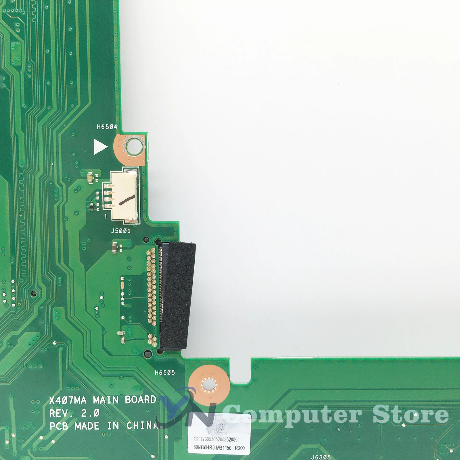 Imagem -06 - Placa-mãe do Portátil para Asus Vivobook 14 X407ma com Cpu N5000 N4000 N4100 100 Testado Funcionando