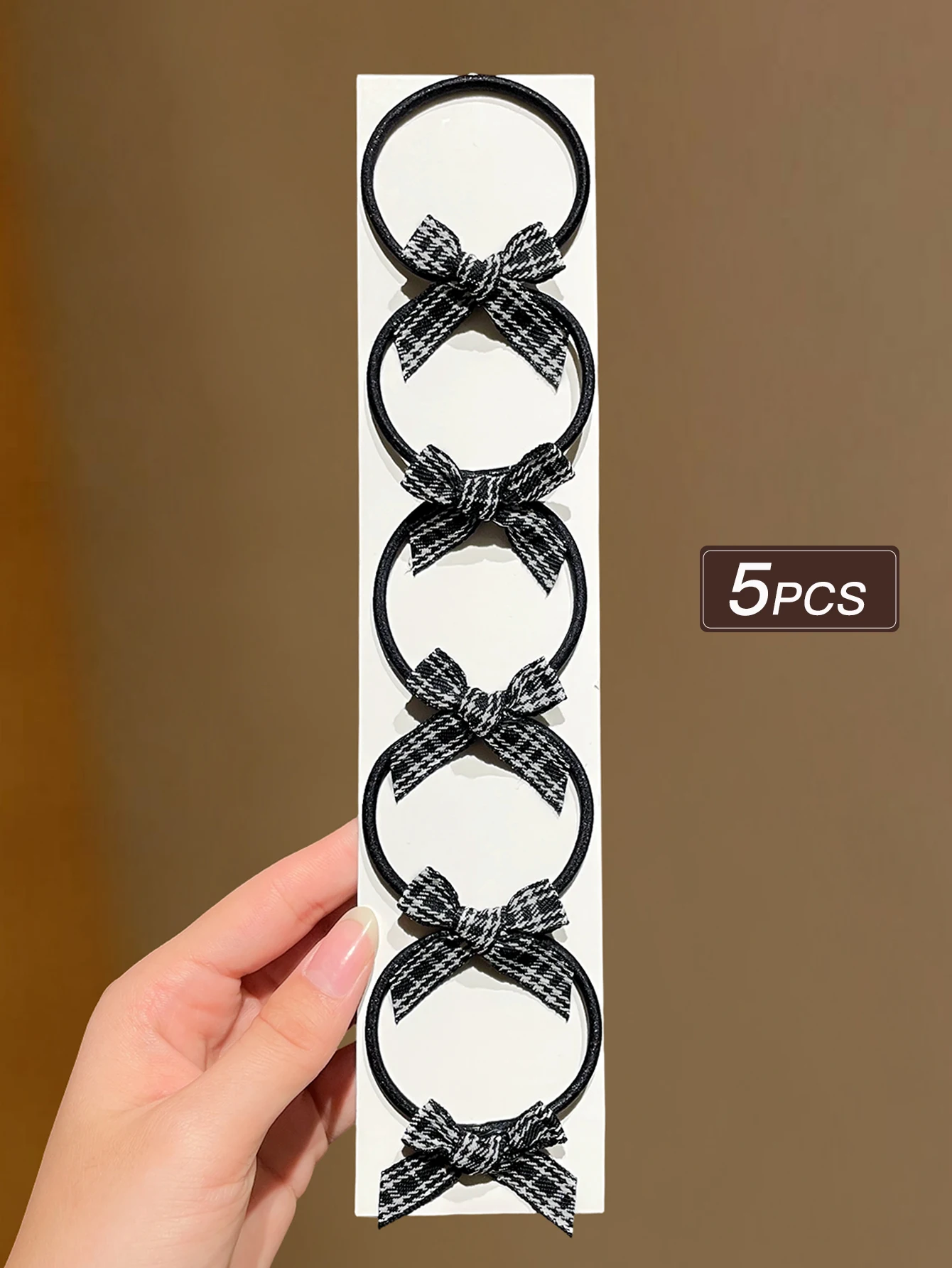 5 قطع من ربطات الشعر النسائية ذات الذيل العالي غير التالفة، أربطة مرنة للاستخدام اليومي، توصية هدية مثالية