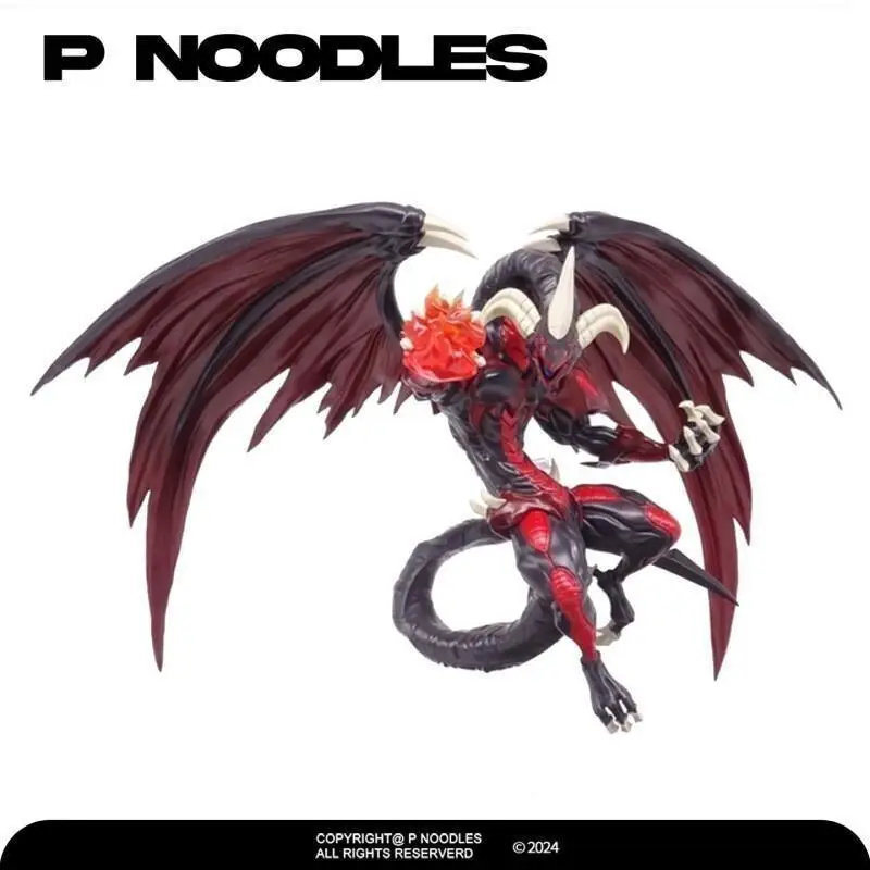Em estoque genuíno yu gi oh duelo monstros dragão vermelho archfiend novo e fechado anime figura modelo coletor ornamento brinquedo presente