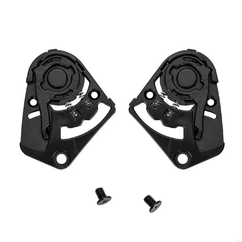 

D5BE Pair Visors Base for Shaft 540 Motorcycle Helmets Visors Base Easy Installation